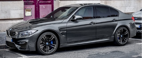 Gray BMW M3