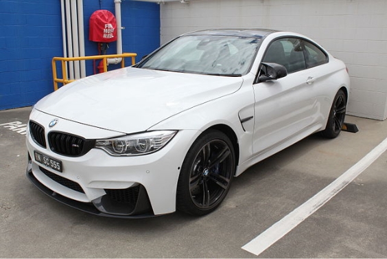 White BMW M4