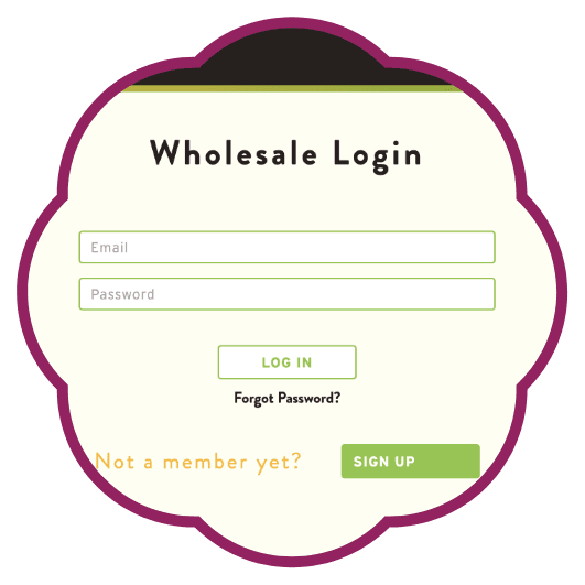DF wholesale login snippet